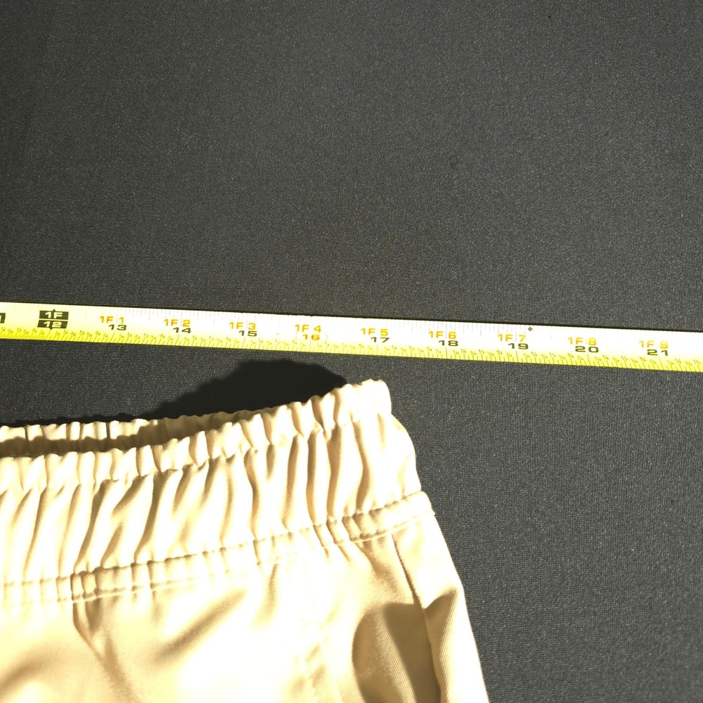 Nike Woven Chino Pants Mens Large Tan HJ1997-297 Elastic Waist Tapered Khaki - Picture 7 of 15